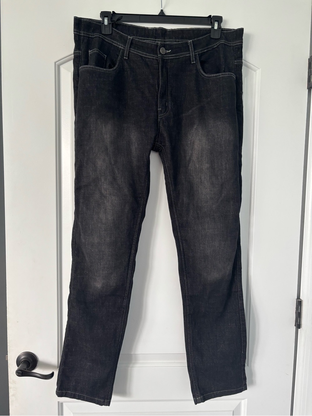 Street & Steel Women's Motorcycle Riding Jeans Black Size 14 - Like New!
